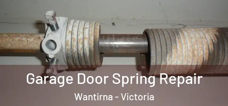 Garage Door Spring Repair Wantirna - Victoria