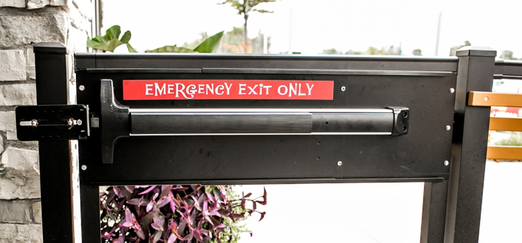 emergency push bar installation in Glen Iris, Victoria